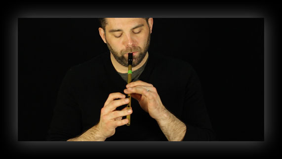 Tin whistle tutorials on YouTube